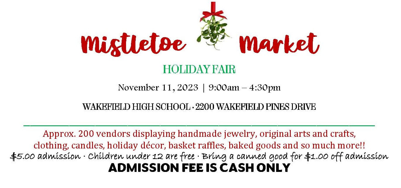 2023 Raleigh Mistletoe Market and Holiday Fair